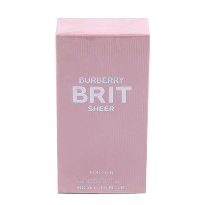 BURBERRY BRIT SHEER FOR LADIES EDT 100 ML