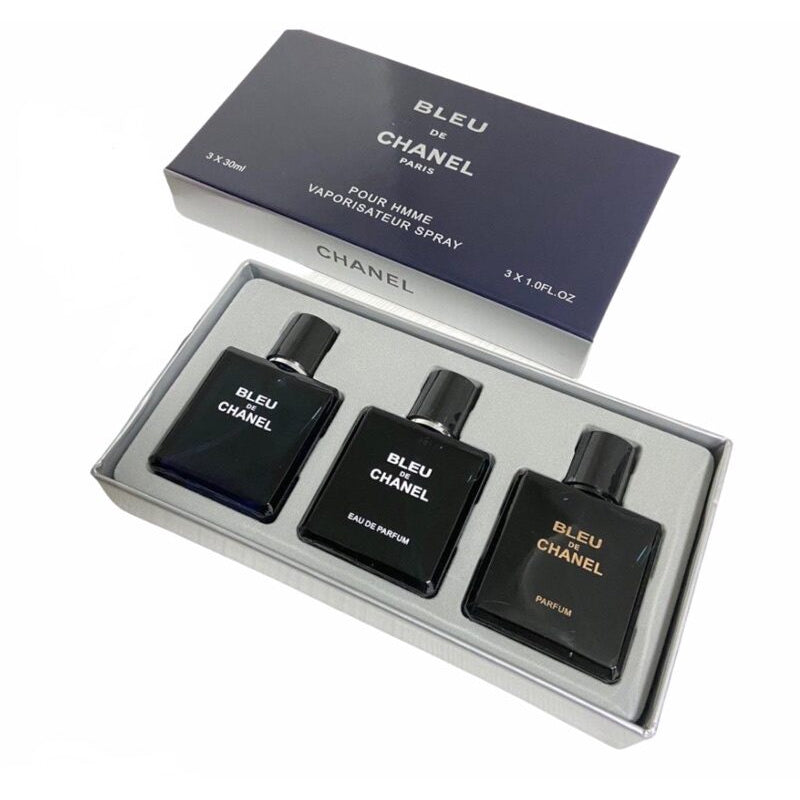 BLEU DE CHANEL SET 3 IN 1 3×40ML