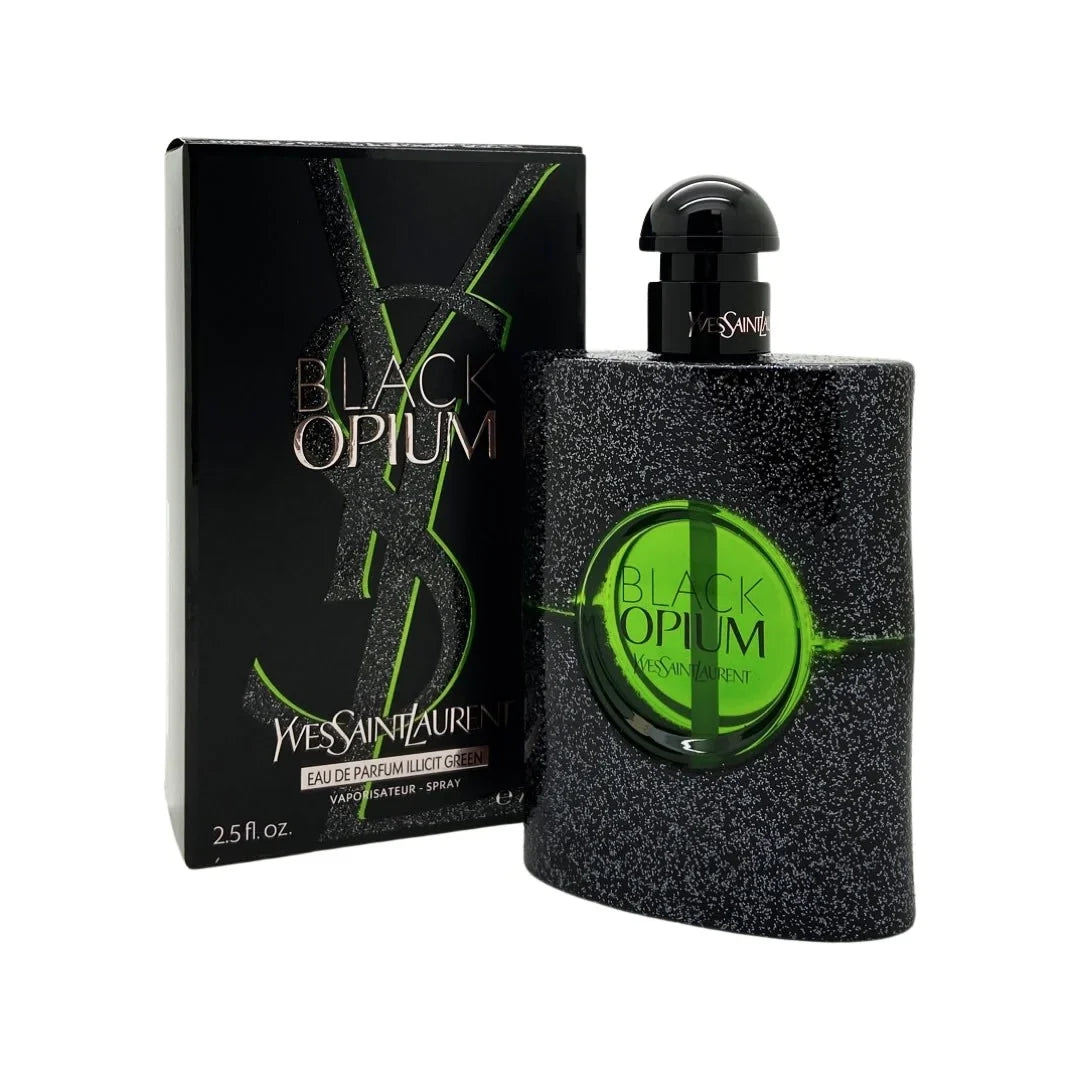 Yves Saint Laurent YSL Black Opium Illicit Green For Women Eau De Parfum 75ml