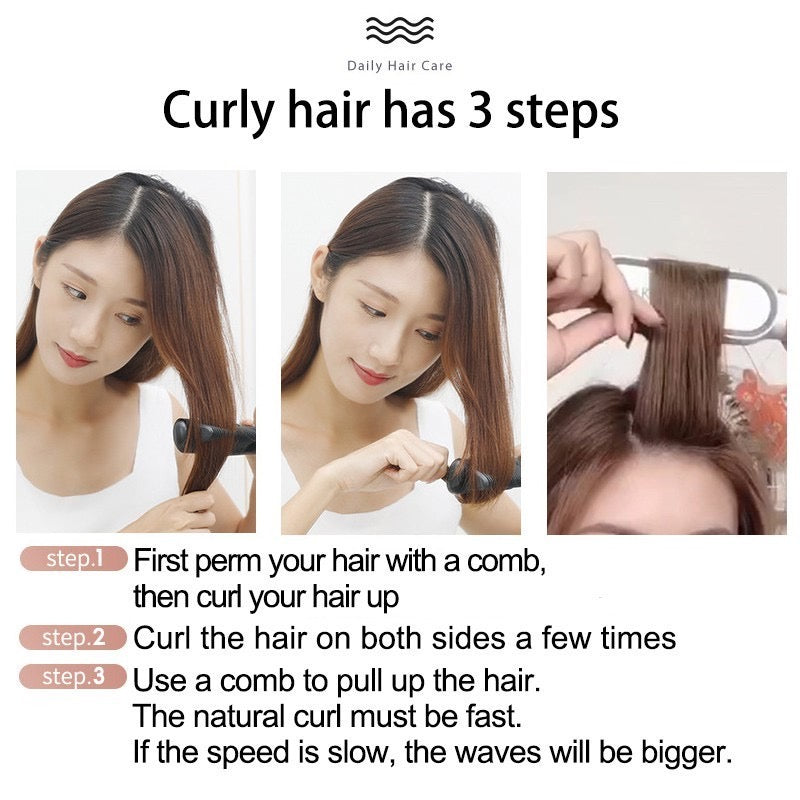 Hair Straightener Comb Heating Hair Styling Tool Hair straightener comb Hair crimper fast Heating not hurt Hair