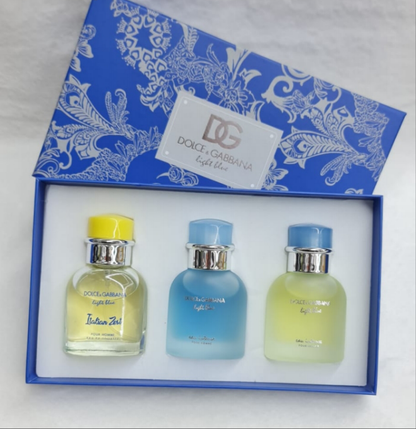 D&G light blue Pour homme 3in1 gift set