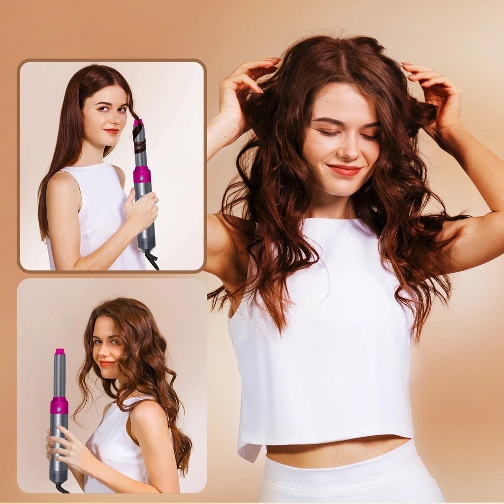 5 in 1 Hair Dryer Hair curler hairdryer straightener hair