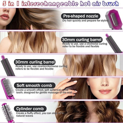 5 in 1 Hair Dryer Hair curler hairdryer straightener hair