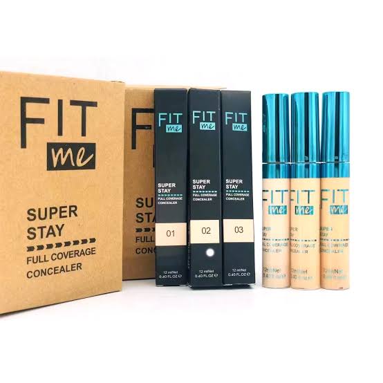 Fit Me Super Stay Full Coverage Concealer (Pack Of 3)