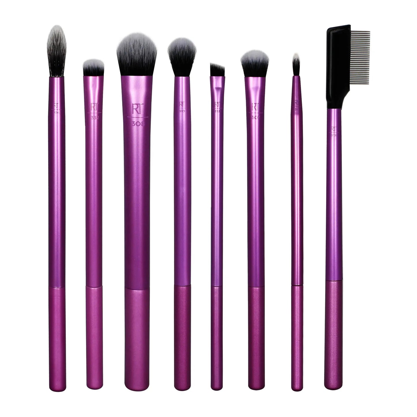 Real Techniques Brush Set Everyday Eye Essentials Makeup Brushes