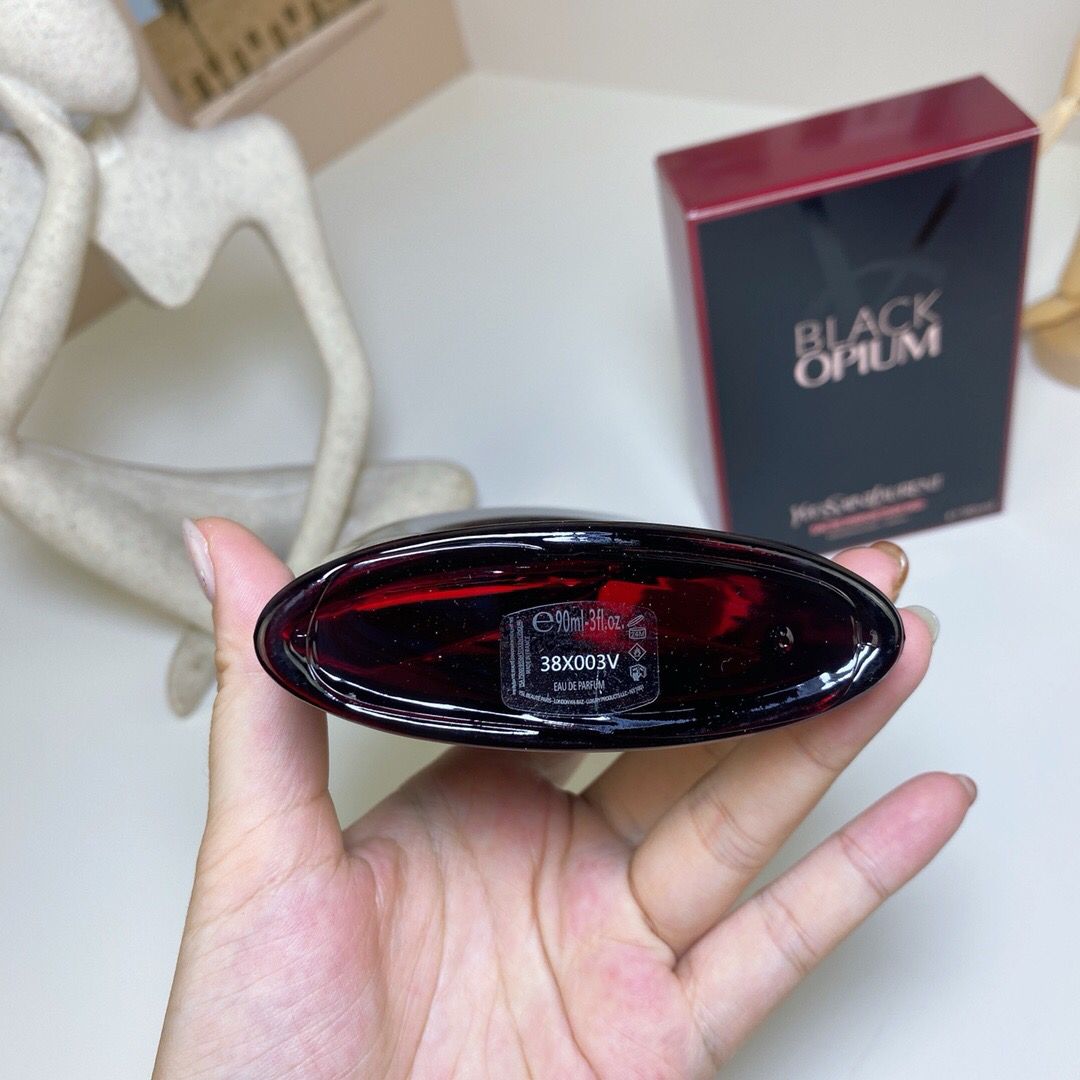 Saint Laurent Dark Red Cherry Black Opium 90ml Women's Perfume