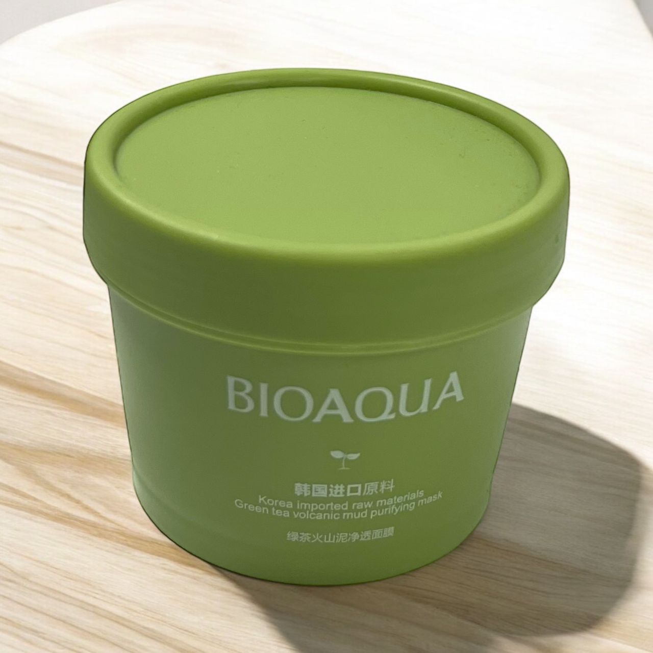 BIOAQUA GREENTEA VOLCANIC MUDMASK MASKER